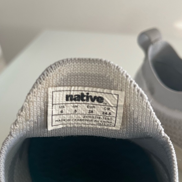 Native Shoes Mercury Slip-on Sneakers | Size: M6 (W8) - Picture 3 of 3